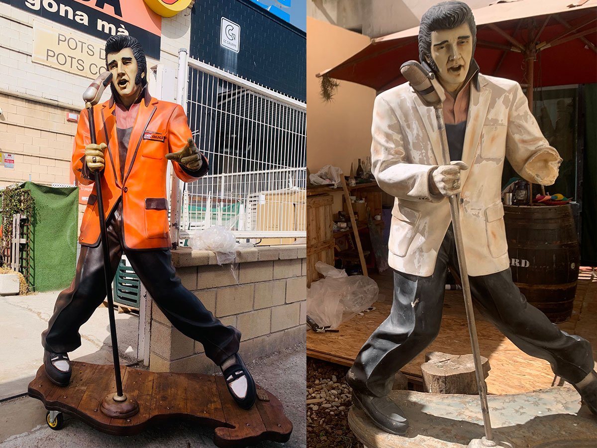 Elvis Cash, Restauración