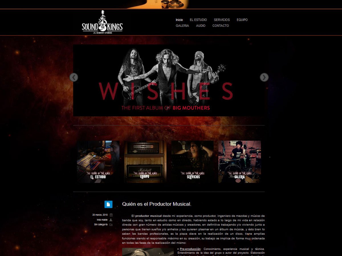 Sound Of The Kings Studio, proyecto de Garraf360º en Vilanova i la Geltrú